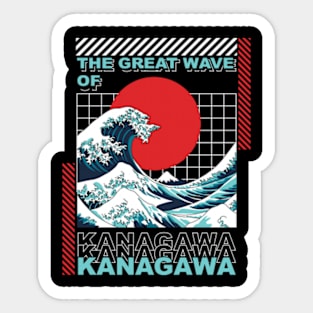 The Great Wave Of Kanagawa Sticker